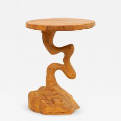 SCANDINAVIAN MODERN CROOKED COLUMN TABLE - 797837