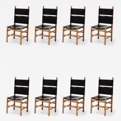 SCARPA CARLO Eight Kentucky chairs for Bernini Ceriano Laghetto - 3728625