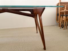 SCULPTURAL ITALIAN MID CENTURY DINING TABLE - 4639036