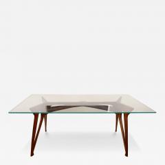 SCULPTURAL ITALIAN MID CENTURY DINING TABLE - 4640682