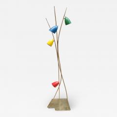 SCULPTURAL ITALIAN MODERNIST MULTI LIGHT FLOOR LAMP - 2339797