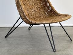 SCULPTURAL WICKER CHAIR - 2214636