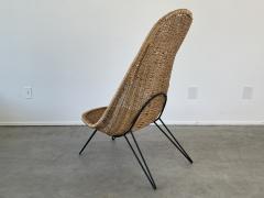 SCULPTURAL WICKER CHAIR - 2214657