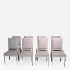 SET OF 10 LOUIS XVI STYLE DINING CHAIRS - 1275438