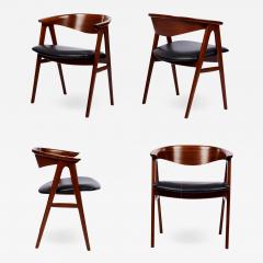 SET OF 4 ERIK KIRKEGAARD ARMCHAIRS - 2215253