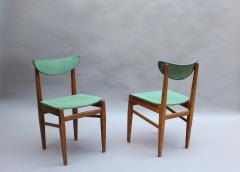 SET OF 4 FINE FRENCH 1950S ELM CHAIRS - 977199