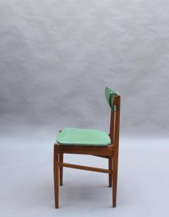 SET OF 4 FINE FRENCH 1950S ELM CHAIRS - 977203