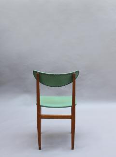 SET OF 4 FINE FRENCH 1950S ELM CHAIRS - 977206