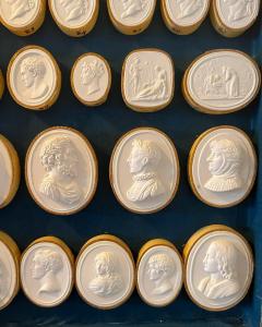 SET OF 4 Italian 19th Century Intaglios Cameos - 3945101