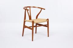 SET OF 8 VINTAGE HANS WEGNER WISHBONE CHAIRS - 2190931