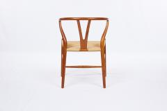 SET OF 8 VINTAGE HANS WEGNER WISHBONE CHAIRS - 2190934