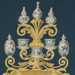 SET OF EIGHT NEEDLEPAINTED CREWELWORK HANGINGS DEPICTING ANIMALS STILL LIFES - 4536433