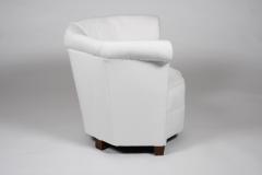 SET OF FOUR ART DECO SHAPED TUB ARMCHAIRS - 1756543
