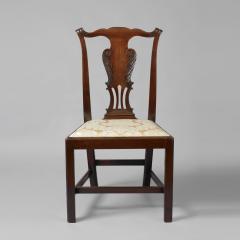 SET OF FOUR GEORGE III CARVED SIDE CHAIRS - 1351106