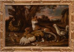 SET OF FOUR LATE 17TH CENTURY FRENCH SCHOOL PAINTINGS - 3551085