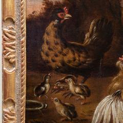 SET OF FOUR LATE 17TH CENTURY FRENCH SCHOOL PAINTINGS - 3551146