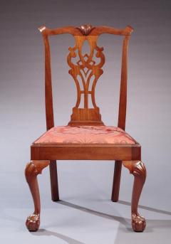 SET OF SIX CHIPPENDALE MAHOGANY DINING CHAIRS - 3136728