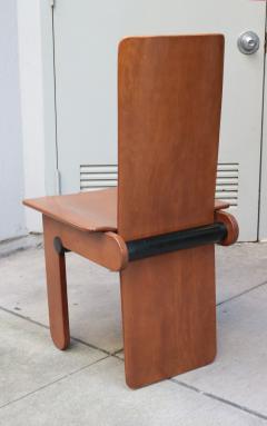 SET OF SIX DINING CHAIRS BY CARLO SCARPA FOR GAVINA - 2178149