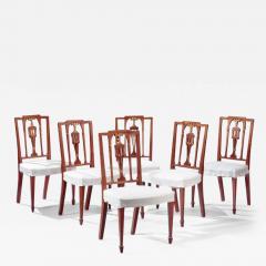 SET OF SIX FEDERAL SIDE CHAIRS - 3139620