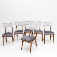 SET OF SIX ITALIAN MODERNIST DINING CHAIRS - 2654376