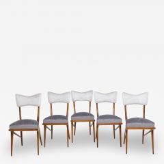 SET OF SIX ITALIAN MODERNIST DINING CHAIRS - 2664382