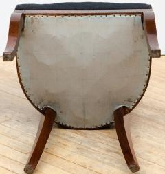 SET OF TEN MAHOGANY AND MAHOGANY BURR VENEER DINING CHAIRS - 3551045