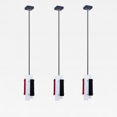 SET OF THREE CEILING LIGHTS BY JEAN BORIS LACROIX - 2320233