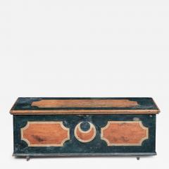 SHOE FOOTED PAINT DECORATED CHEST - 3543873