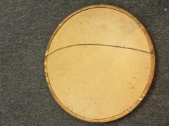 SIGNED ORGANIC MODERNIST ARTISAN WOOD RECLINING NUDE MIRROR - 4105105