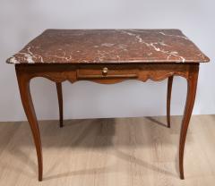 SMALL LOUIS XV PROVEN AL MARBLE TOPPED CENTRE TABLE - 3701104