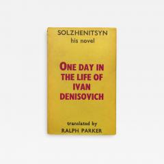 SOLZHENITSYN ONE DAY IN THE LIFE OF IVAN DENISOVICH - 2791089