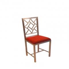 STEEL CHINESE CHIPPENDALE SIDE CHAIR - 1725284