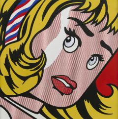 STEFANO BOLCATO Girl with Hair Ribbon da Roy Lichtenstein - 2761757