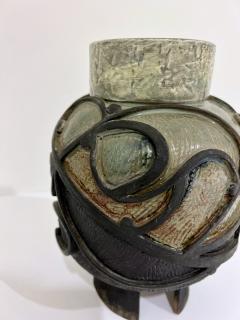 STIUDIO POTTERY RAKU VESSEL - 3429016