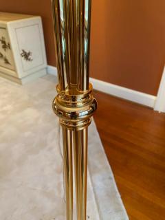 STUNNING MURANO GLASS AND BRASS FLOOR LAMP - 1909890