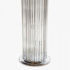 STUNNING MURANO TRIEDRI GLASS COLUMN FLOOR LAMP - 3302645