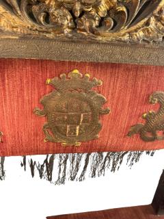 SUPERB 18TH CENTURY HERALDIC THRONE CHAIRS - 4409977