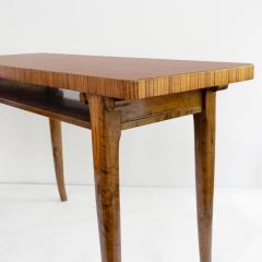 SWEDISH ART DECO ROSEWOOD SANTOS CONSOLE TABLE WITH LACQUERED TOP  - 4311804
