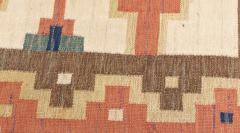 SWEDISH FLAT WEAVE RUG SIGNED BY GK  - 2423058