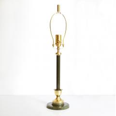 SWEDISH GRACE PATINATED COLUMN LAMP IN BRASS  - 4611388
