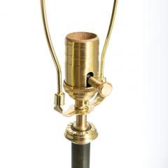 SWEDISH GRACE PATINATED COLUMN LAMP IN BRASS  - 4611391