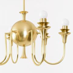 SWEDISH GRACE SIX ARM GLOBE CHANDELIER CIRCA 1930 - 2567975