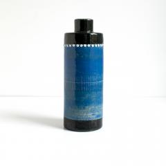 SYLVIA LEUCHOVIOUS SCANDINAVIAN MODERN SYLVIA LEUCHOVIUS VASE AND BOWL IN BLUE RORSTRAND SWEDEN - 4493337