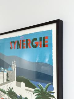 SYNERGIE VINTAGE LINEN BACKED POSTER - 4598818