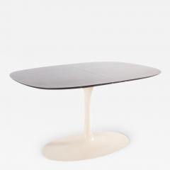 Saarinen Style Mid Century Oval Laminate Top Tulip Pedestal Dining Table - 2584422