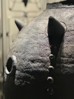 Sabino Guisu Blue Receptacle Egg ceramic vessel vase - 4493852