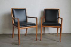 Sabre Leg Dining Chairs with Arms by T H Robsjohn Gibbings for Widdicomb - 2584417