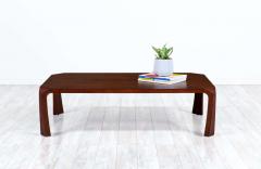 Saburo Inui Brazilian Rosewood Coffee Table for Tendo Mokko - 2288898