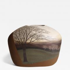 Saeki Moriyoshi Landscape Vase 2002 - 4757834