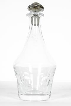 Saint Louis Crystal Decanter with Sterling Silver Topper - 330820